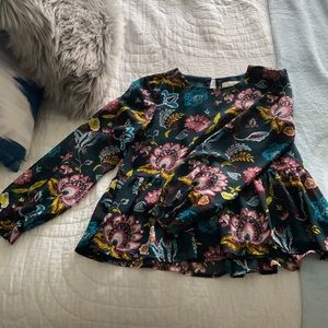 LOFT Peplum Blouse